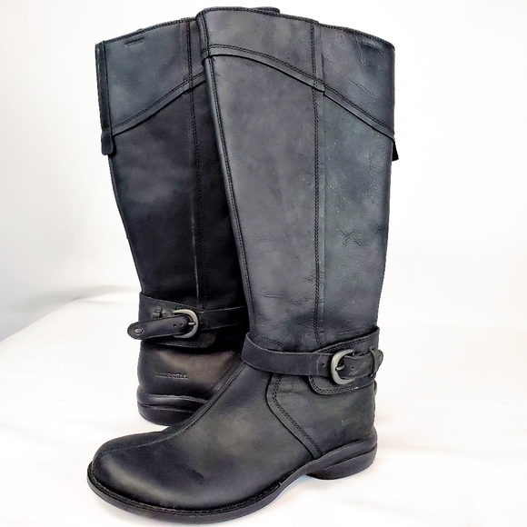 Merrell Shoes - Merrell Waterproof Womens black tall fashion boots